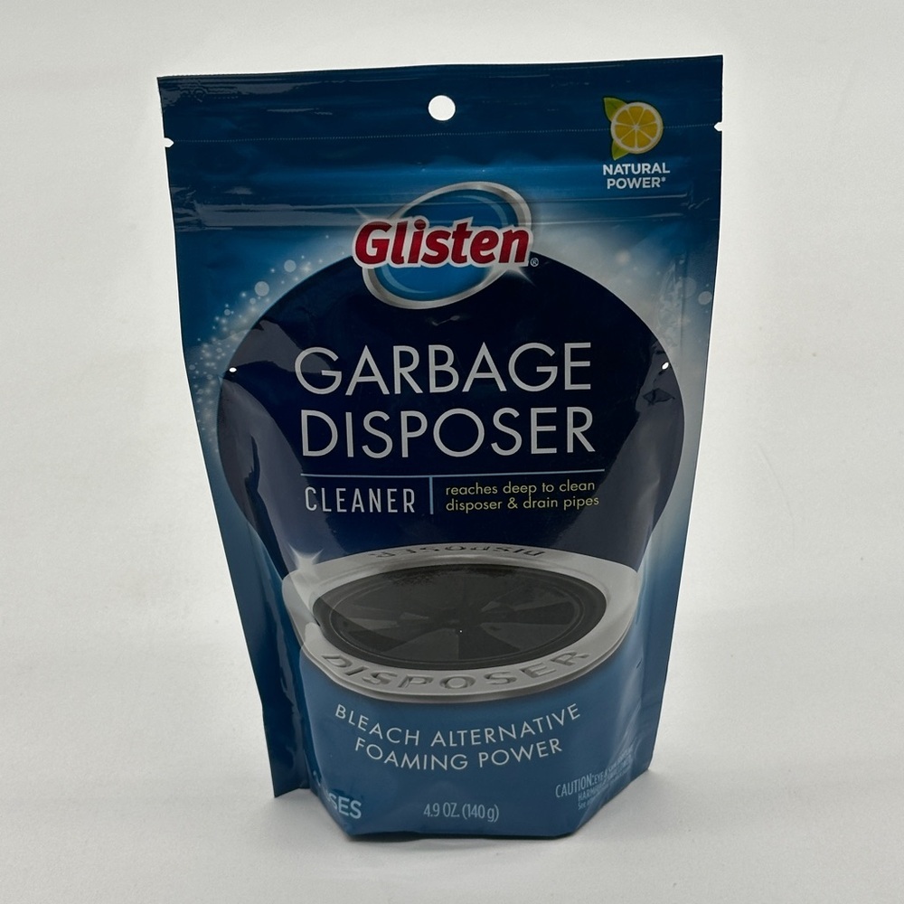 Glisten Garbage Disposer Cleaner Foaming Powder, 4 Uses‎